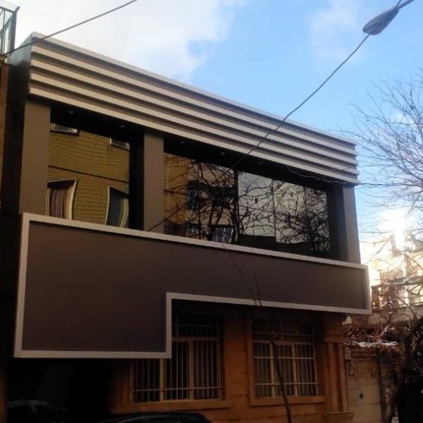 پروژه نمای کامپوزیت آقای بقایی