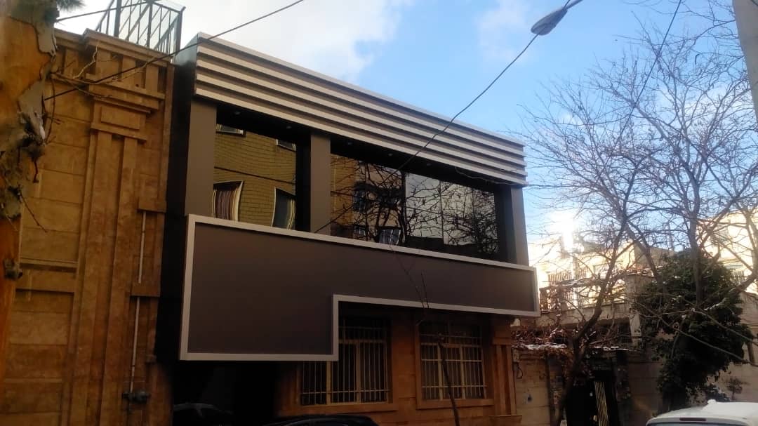 پروژه نمای کامپوزیت آقای بقایی