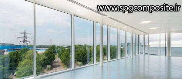 نمای شیشه ای کرتین وال در کرج