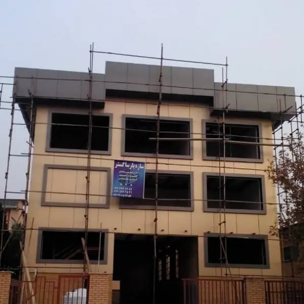 پروژه نمای کامپوزیت مهندس رسولی